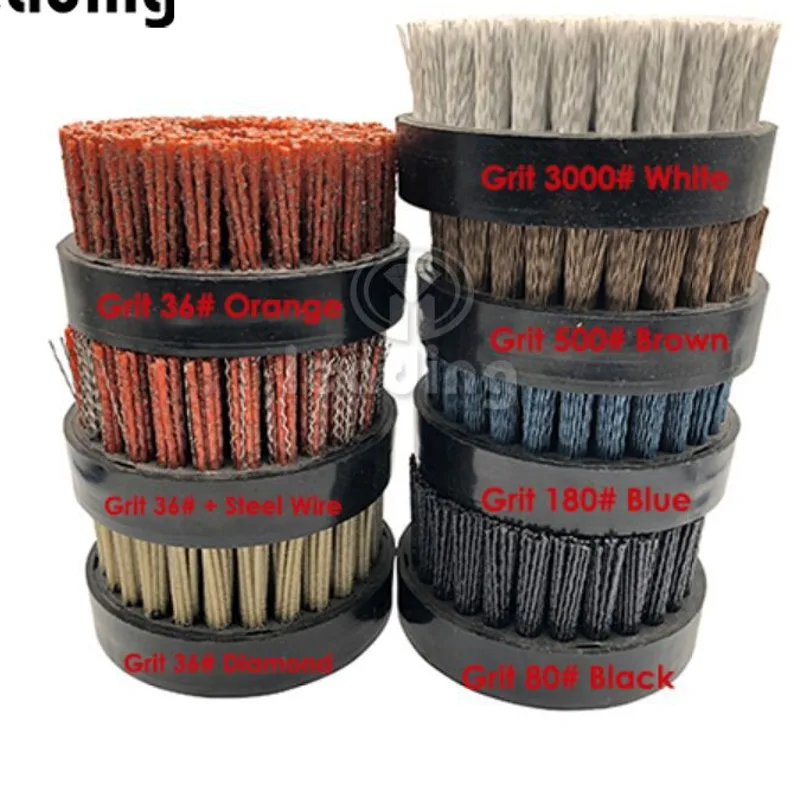 Brosses abrasives Colorful — Diamantées