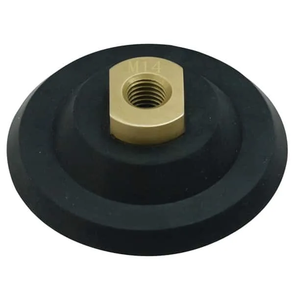 Plateau support velcro M14 — Caoutchouc