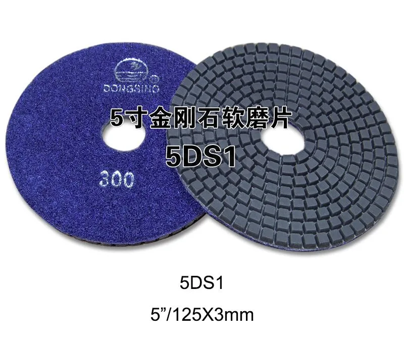 Tampons diamantés humide — DS1 Standard Ø 125 mm (5DS1)