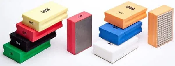 Tampons de polissage main — Diamantés