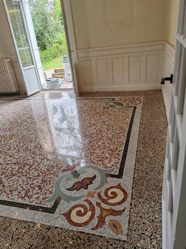 Mosaïques de marbre